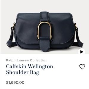 RALPH LAUREN COLLECTION - Wellington Bag